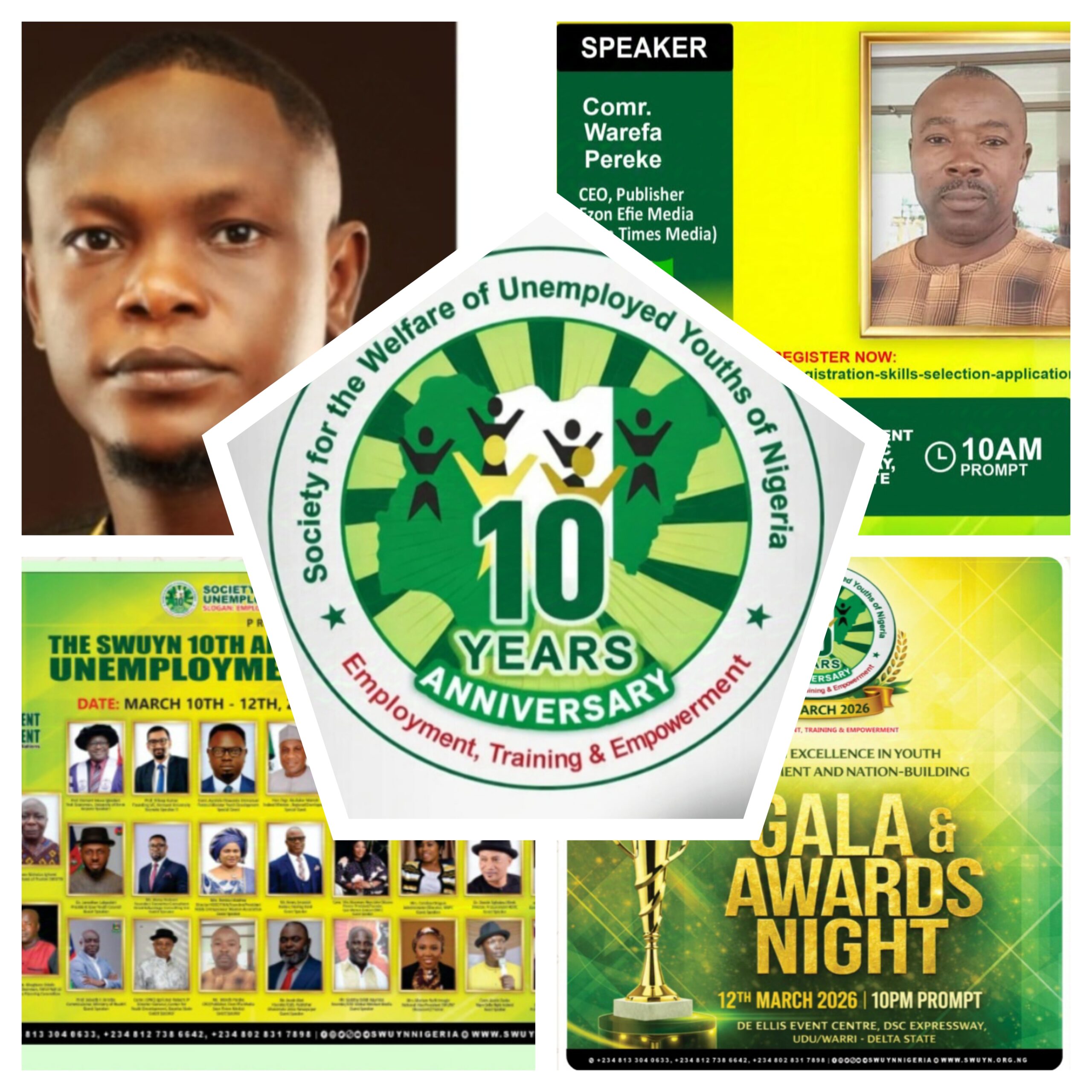 SWUYN @ 10: Izon Times Media Exclusive Interview with a Guest Speaker, Comr. Warefa Pereke.