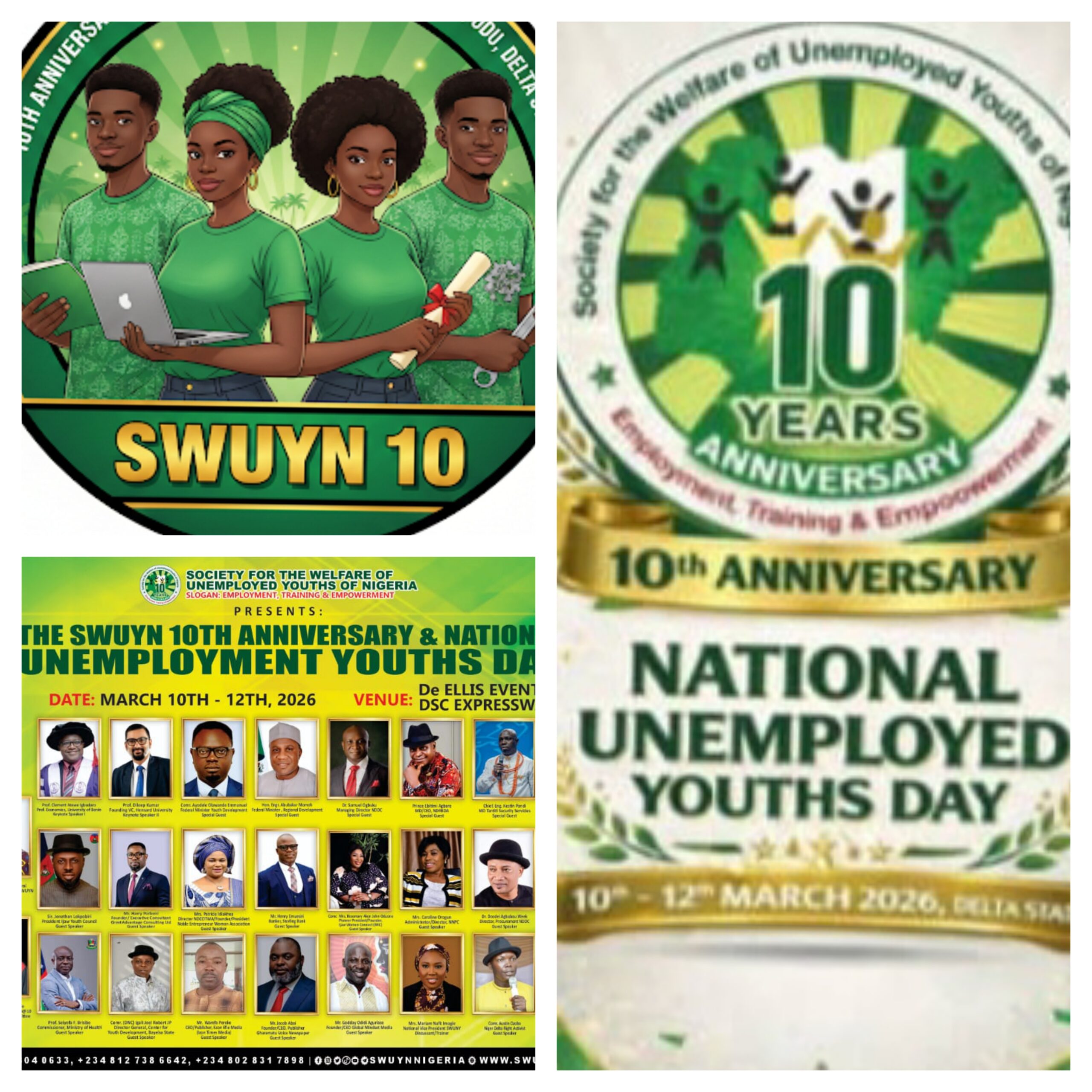 SWUYN at 10: A Decade of Building Hope and Empowering Nigerian Youths.